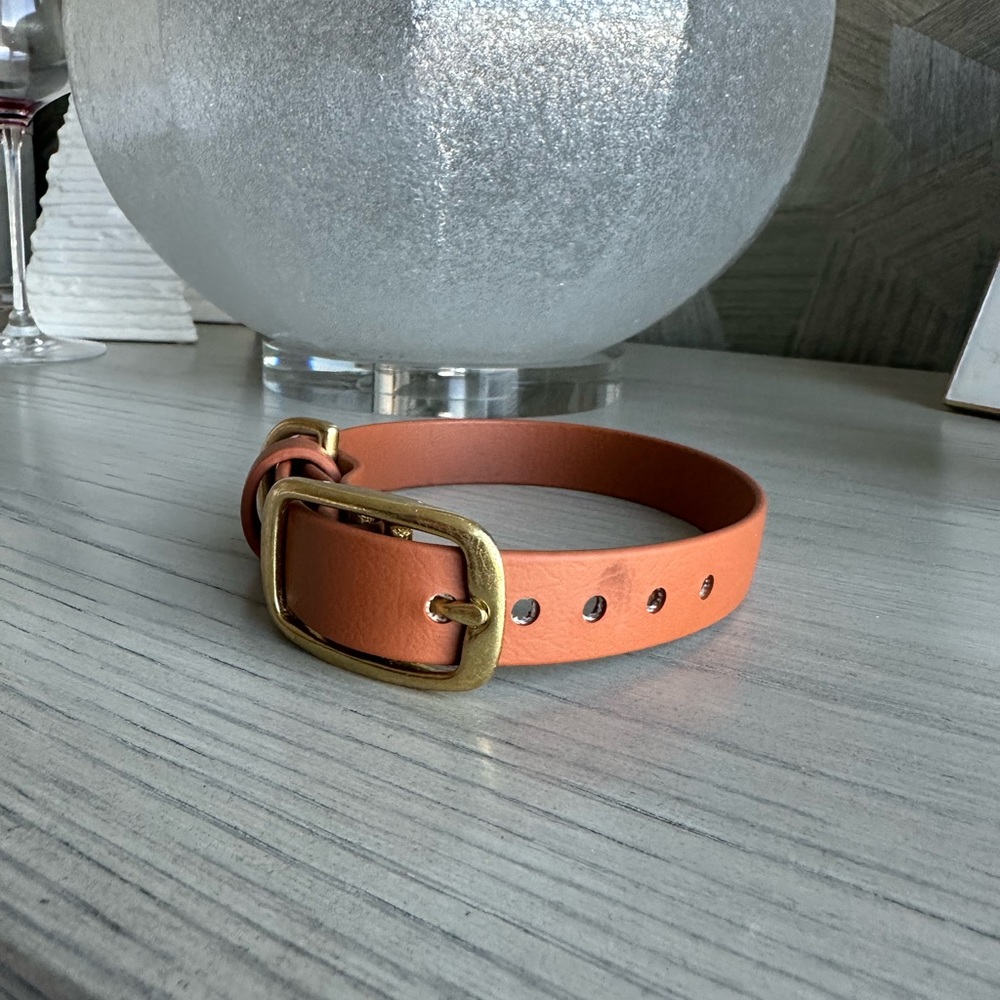 Leshoob Dog Collar | 13 inch | color: Spice